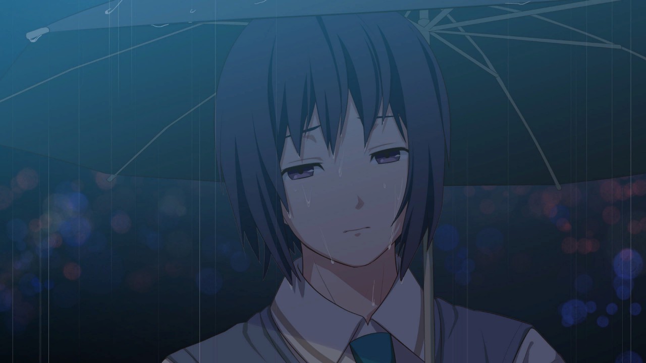 有线雨中1